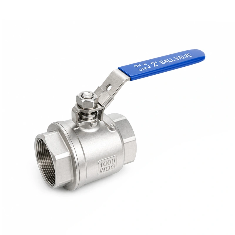 2PC Ball Valve with Locking Device