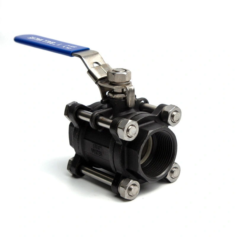 3PC Carbon Steel Ball Valve with Locking Device