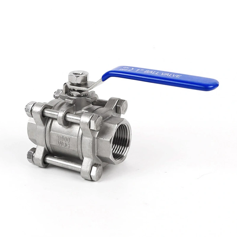 3PC Heavy Duty Ball Valve with Locking Device