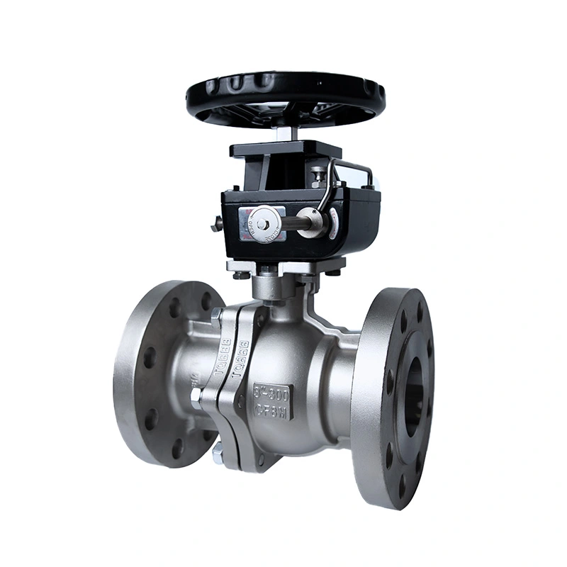 ANSI 300LB Flanged Ball Valve with ISO 5211 Base for Actuator