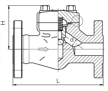 800LB ASTM A105N Forged Carbon Steel Globe Valve
