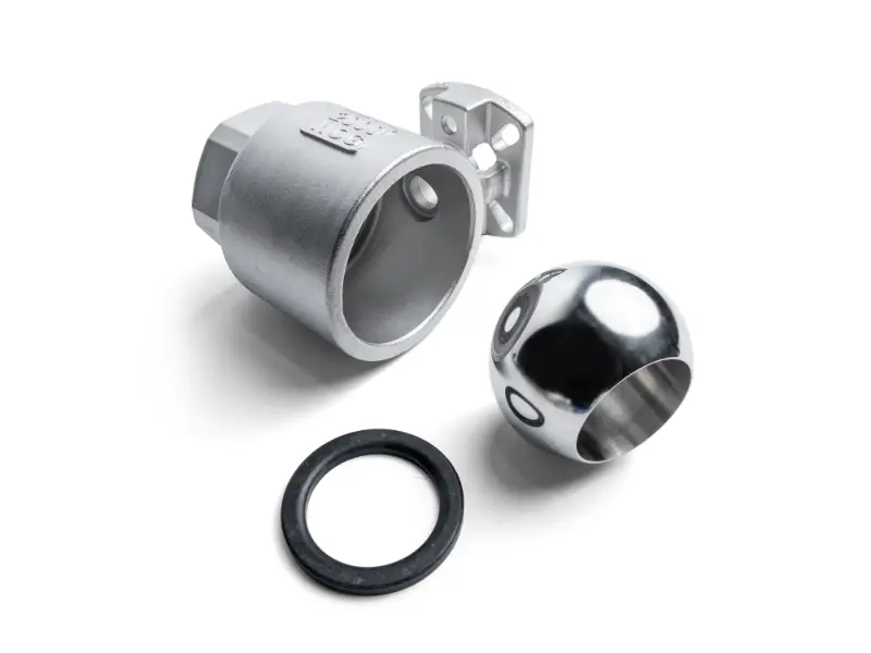 2000 WOG 2-Piece High Platform Ball Valve